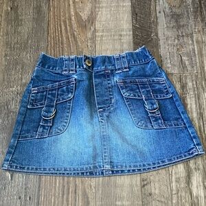 Old Navy Blue Denim Baby Skirt